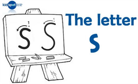 How to write: The letter s
